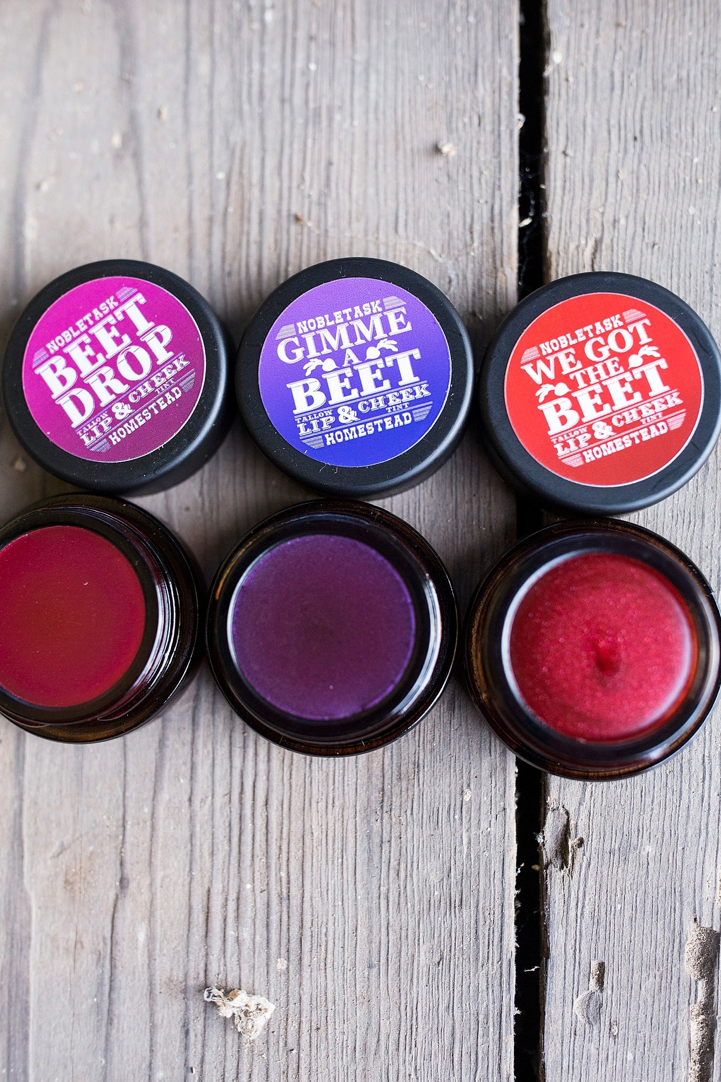 Tallow Lip & Cheek Tint - Beet Bundle