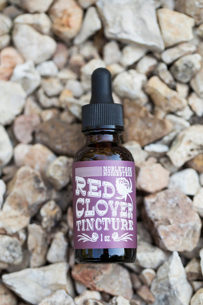 Red Clover Tincture 1 oz bottle