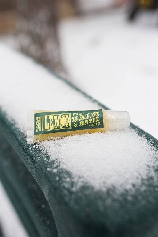 Lemon Balm & Basil Lip Balm